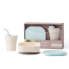 Load image into Gallery viewer, Sip & Snack- Suction Bowl With Sippy Cup Feeding Set