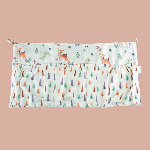 Brown Enchanted Forest Cot Organiser