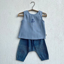 Load image into Gallery viewer, Organic Zoo Monkey Jhabla With Checked Pants