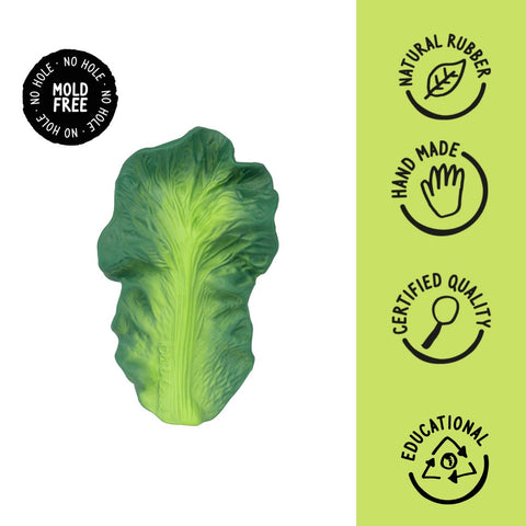 Kale Natural Rubber Teether