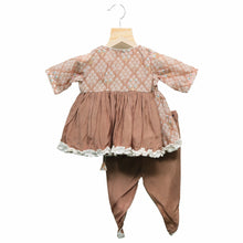 Load image into Gallery viewer, Floral Printed Angarakha Style Top with Dhoti