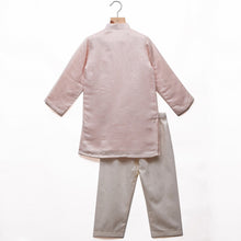 Load image into Gallery viewer, Mirror Work Linen Kurta Pyjama