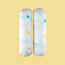 Load image into Gallery viewer, Yellow Lost In Thoughts Mini Cot Bedding Set