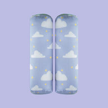 Load image into Gallery viewer, Purple Sky Is The Limit Mini Cot Bedding Set