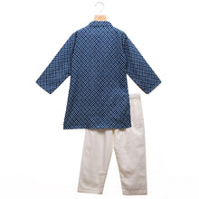 Load image into Gallery viewer, Indigo Blue Kurta Pyjama
