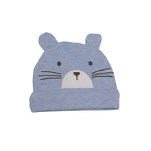 Load image into Gallery viewer, Set of 2 Burp Cloth With Cap - Blue