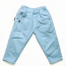 Load image into Gallery viewer, Light Blue Elasticated Jeans