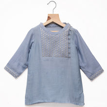 Load image into Gallery viewer, Powder Blue Kurta Set