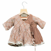 Load image into Gallery viewer, Floral Printed Angarakha Style Top with Dhoti