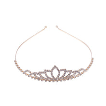 Load image into Gallery viewer, Gold Metal Crown Tiara