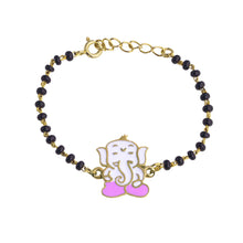 Load image into Gallery viewer, Ganeshji Silver Baby Nazariya Bracelet