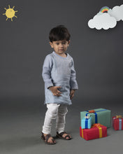 Load image into Gallery viewer, Powder Blue Kurta Set
