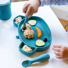 Load image into Gallery viewer, Blue Baby Spoon & Fork set