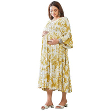 Load image into Gallery viewer, Tie And Dye Maternity Rayon Gown