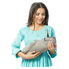 Load image into Gallery viewer, Sea Green Floral Maternity Dress