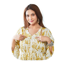 Load image into Gallery viewer, Tie And Dye Maternity Rayon Gown