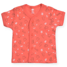 Load image into Gallery viewer, Red Animals Theme Half Sleeves Jabla