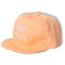 Load image into Gallery viewer, Light Orange Text Embroidered Cap