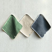 Load image into Gallery viewer, Organic Pack Of 3 Handwoven Waffle Wash cloths
