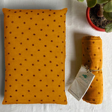 Load image into Gallery viewer, Organic Raidana Print Kapok Pillow (With Maracas & Swaddle Optional)