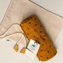 Load image into Gallery viewer, Organic Raidana Print Kapok Pillow (With Maracas & Swaddle Optional)
