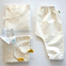 Load image into Gallery viewer, Organic Essential White Angarakha Top And Pants