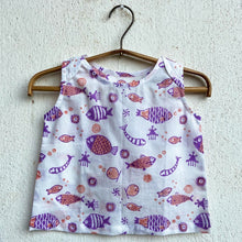 Load image into Gallery viewer, Organic Koi Peach Jhabla With Peach Pants