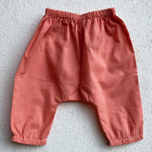 Load image into Gallery viewer, Organic Koi Peach Print Angrakha Top With Pants