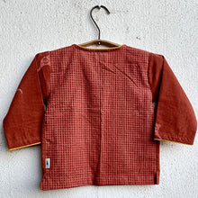 Load image into Gallery viewer, Organic Madder Kurta And White Pants