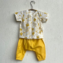 Load image into Gallery viewer, Organic Patang Angarakha With Yellow Pant