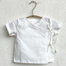 Load image into Gallery viewer, Organic Zoo Print And White Angarakha With Zoo Pants