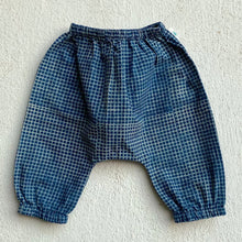 Load image into Gallery viewer, Organic Zoo Print Jhabla With Indigo Check Pants