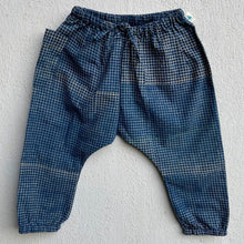 Load image into Gallery viewer, Organic Zoo Print Jhabla With Indigo Check Pants