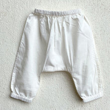Load image into Gallery viewer, Organic Zoo Print Indigo Angarakha Top And White Pants