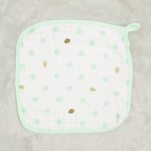 Load image into Gallery viewer, Green Owl Printed Wash Cloths-Set of 3