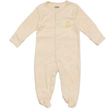 Load image into Gallery viewer, Yellow Polka Dots Printed Footsie With Folded Mittens- Pack Of 3