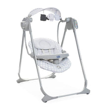 Load image into Gallery viewer, Grey Polly Swing Up Automatic Baby Swing Chair with Remote Control