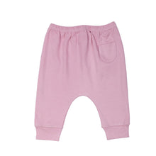 Load image into Gallery viewer, Pink Plain Jogger Pants With Ribbed Cuff