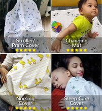 Load image into Gallery viewer, Flamingo Design Muslin Swaddle Wrap