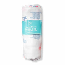 Load image into Gallery viewer, Giraffe Design Muslin Swaddle Wrap