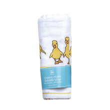 Load image into Gallery viewer, Duck Design Muslin Swaddle Wrap