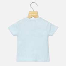 Load image into Gallery viewer, Blue Half Sleeves Jabla