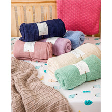 Load image into Gallery viewer, Star Knit Blanket