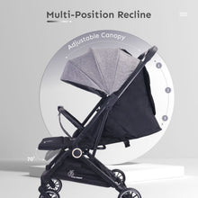 Load image into Gallery viewer, Grey Pocket Air Baby Stroller