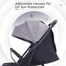 Load image into Gallery viewer, Grey Pocket Air Baby Stroller