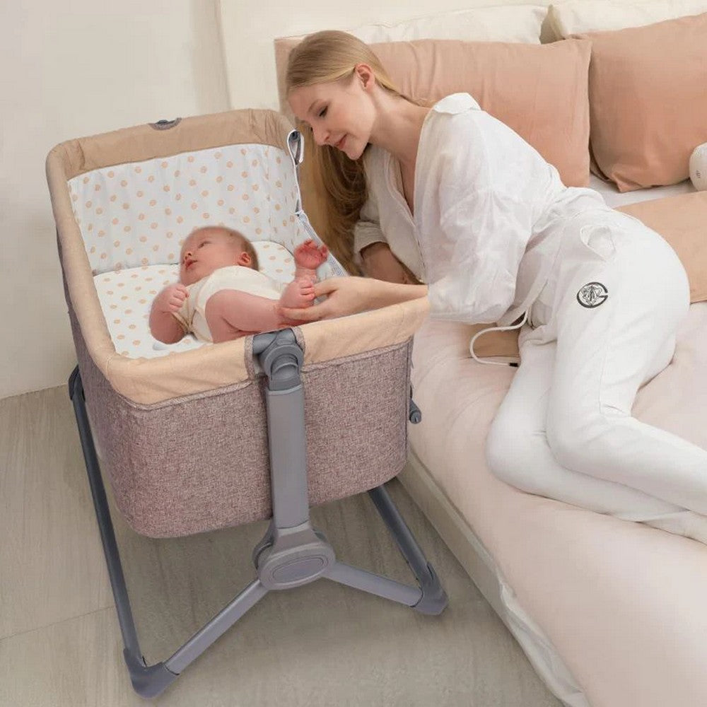 Beige Little Baby Cot