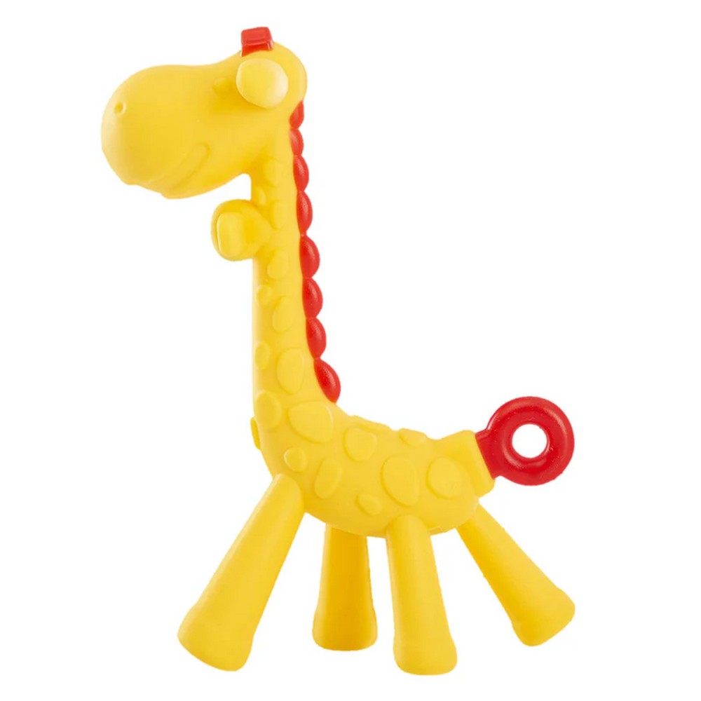 Yellow Giraffe Baby Teether