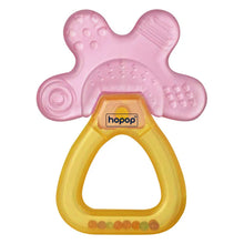 Load image into Gallery viewer, Yellow &amp; Pink Water Filled Cooling Teether
