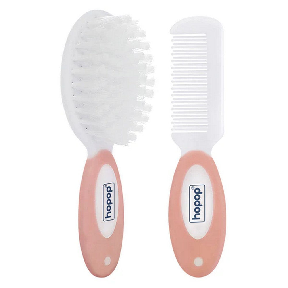 Soft Bristle Comb & Brush Set For Babies