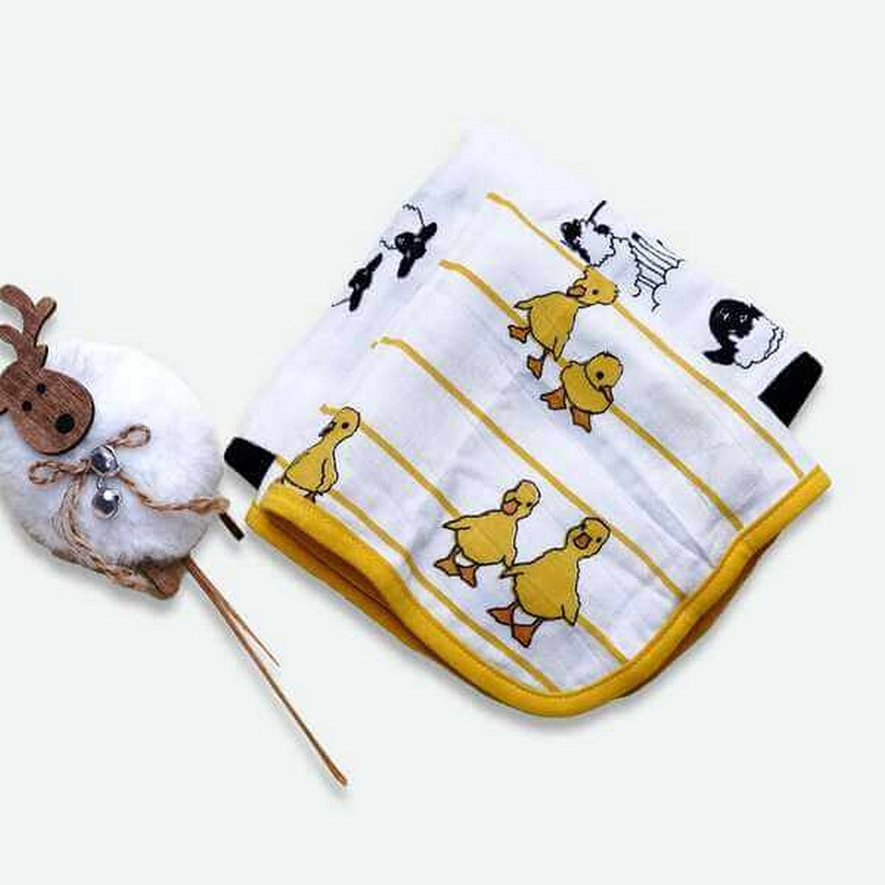 Peach Sky Theme Infant Essentials Jumbo Cotton Gift Pack- Pack Of 10